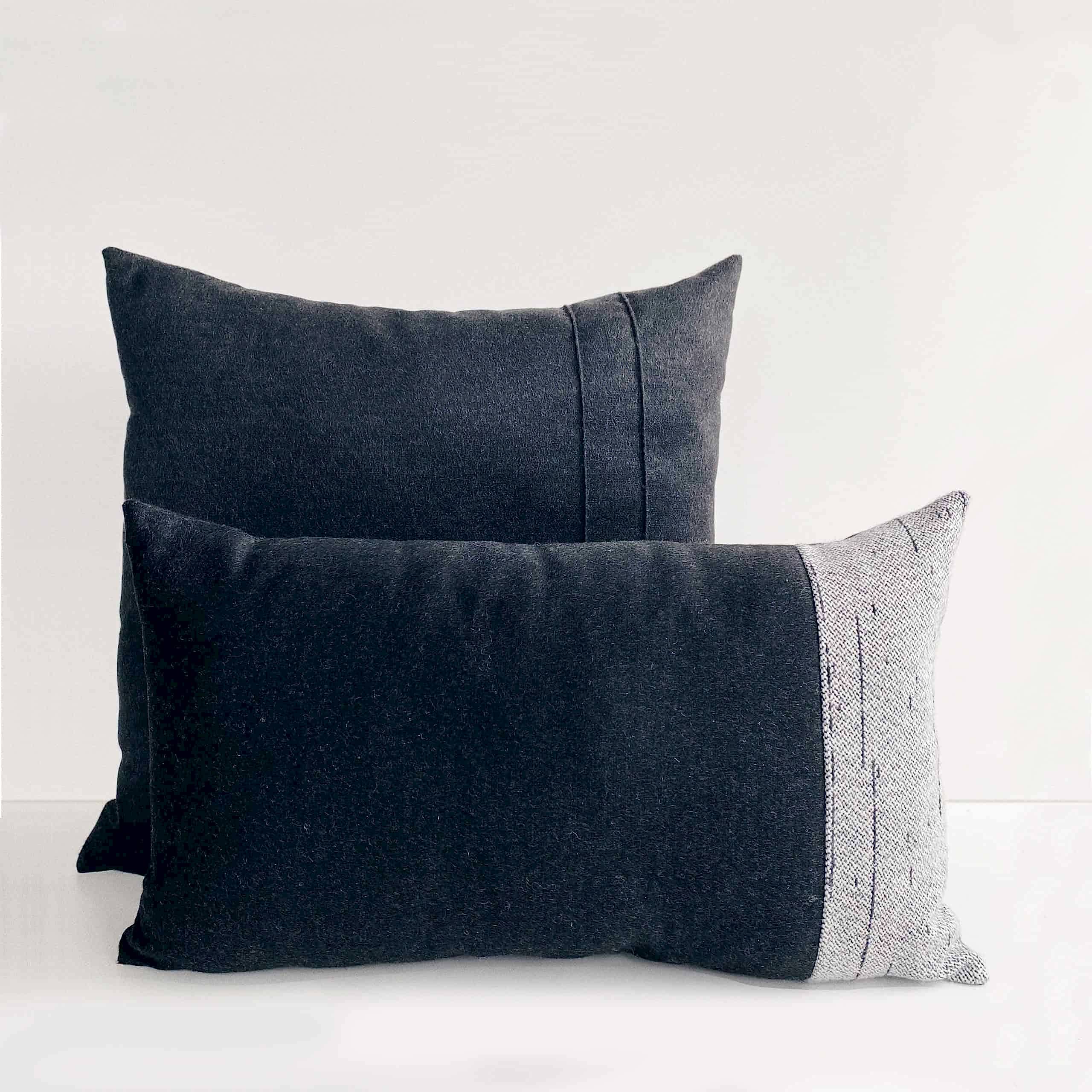 Siyah & Gri Yastık Serisi