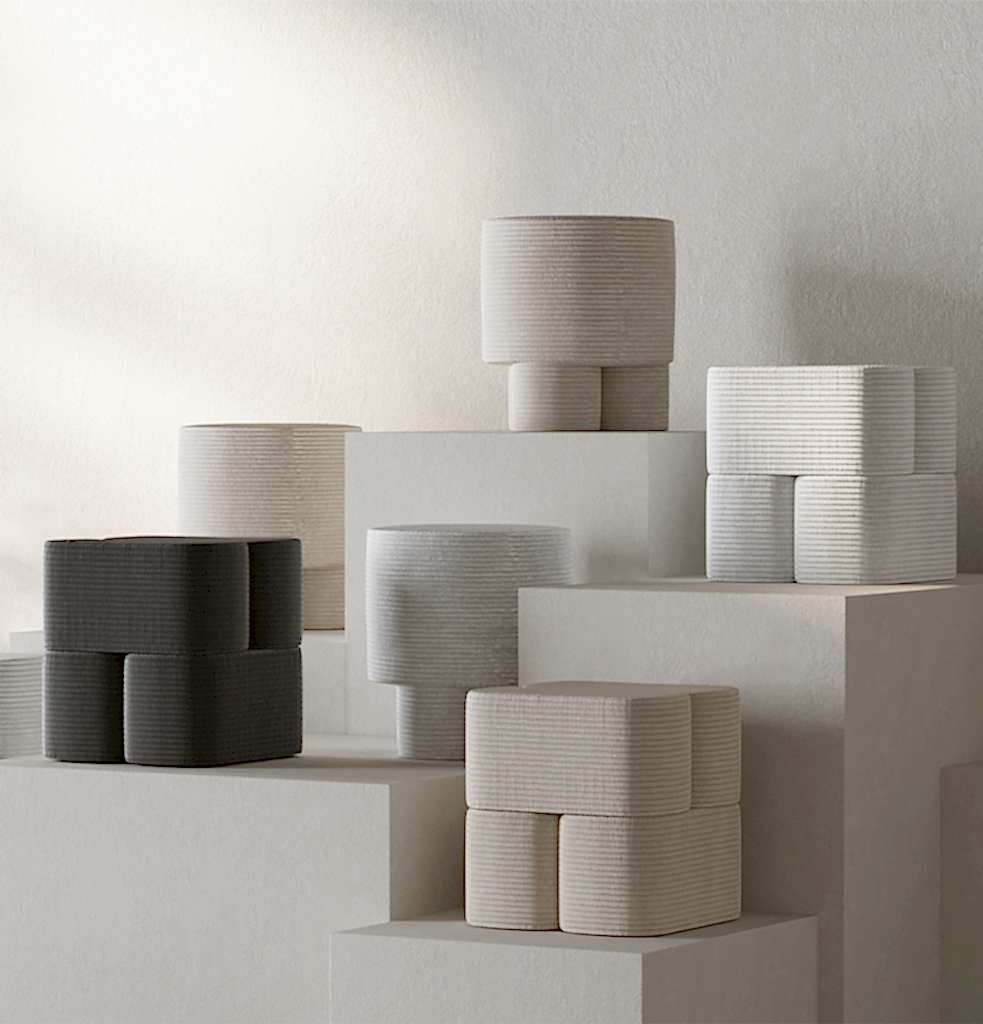 Boo Puf Fitilli Kadife