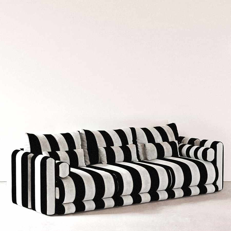 3 lü siyah beyaz kanz